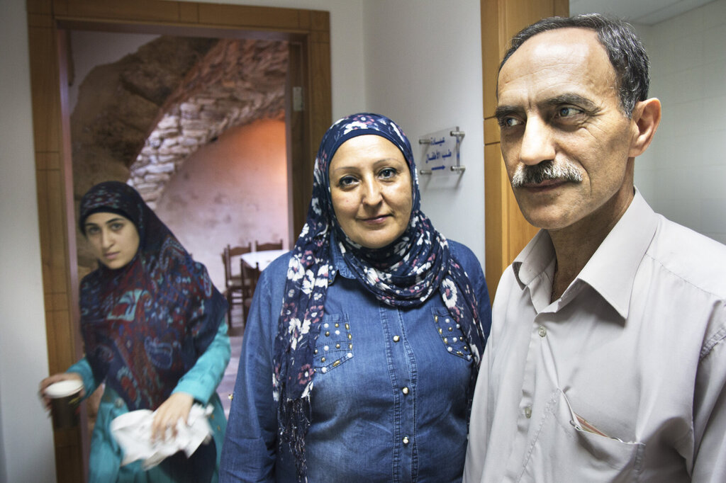 Hjelpere på medisinsk klinikk i Saida, Libanon