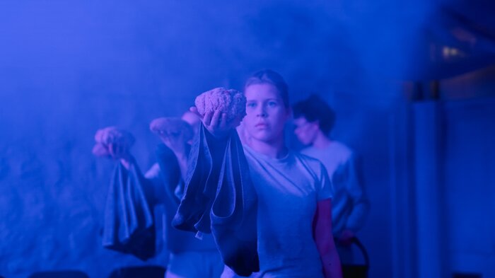 Hjernevaskescene fra filmen og forestillingen Det var en gang et galehus