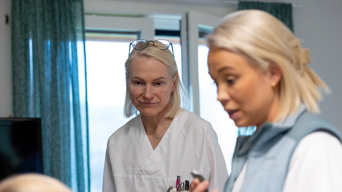 Tverrfaglig visitt på omsorgssenter.