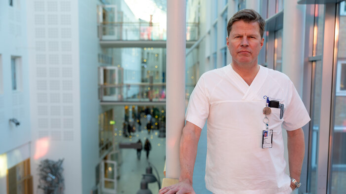 Are Martin Holm er lungelege på Rikshospitalet Are Martin Holm er lungelege på Rikshospitalet