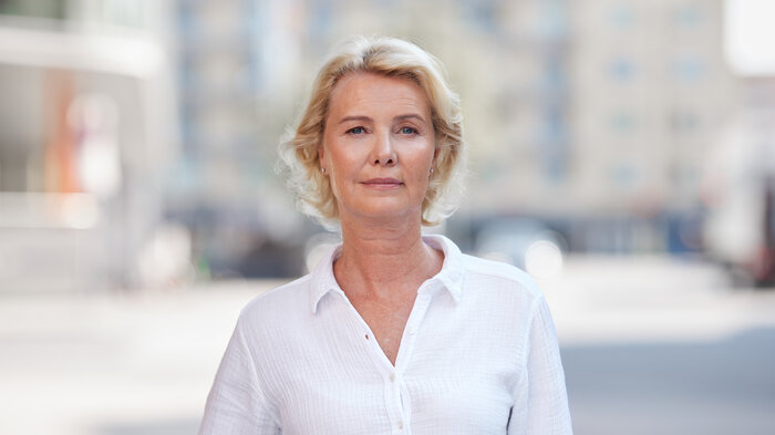 Bildet viser Vibeke Bugge