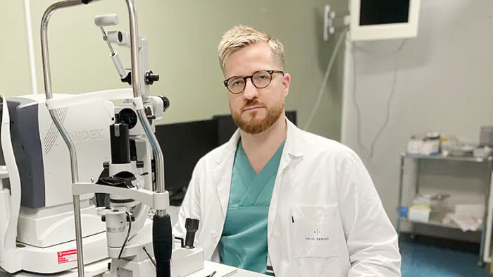 bilde av overlege lasse mulstad skrivervik