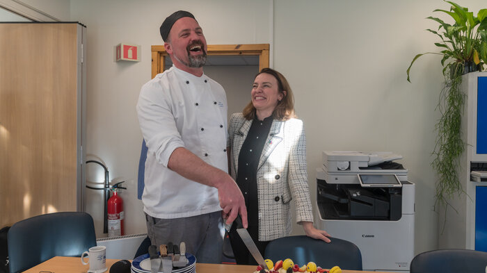 Bilde av Egil Brevik og Ingrid Stenstadvold Ross