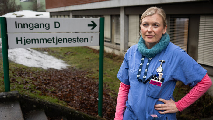 bildet viser Cecilie Søreid