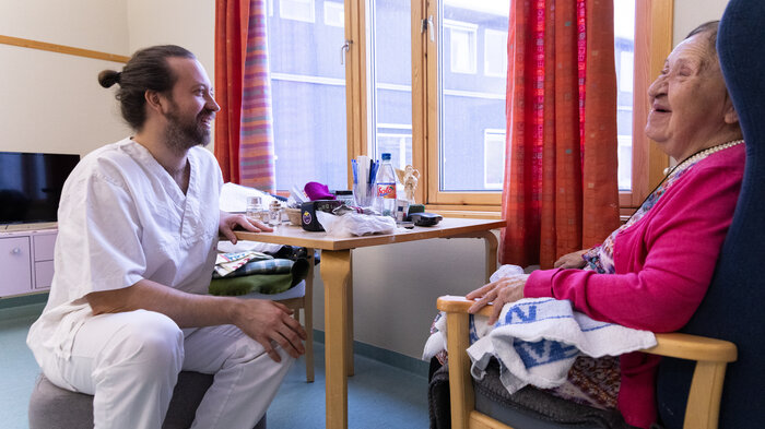 Skjervøy helsehus Fra Skjervøy helsehus