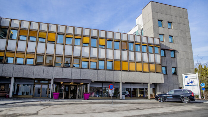 Bildet viser Hamar sykehus