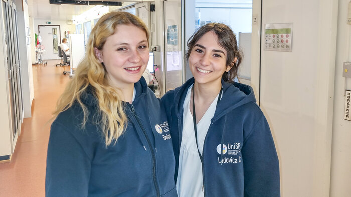 bilde av italienske sykehusstudenter