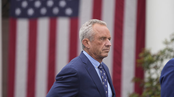 Robert F. Kennedy Bildet viser helseminister i USA, Robert F. Kennedy