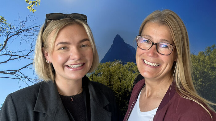 bilde av anne bodal og trine sevaldsen