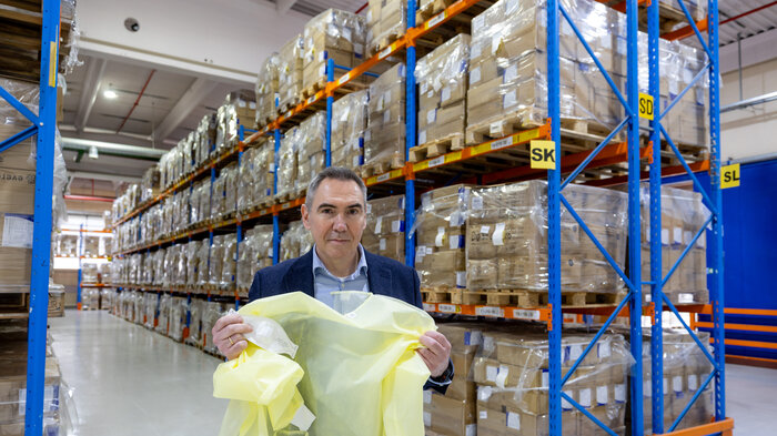 Smittevernlager smittefrakk