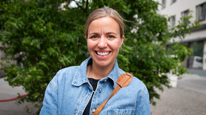 bildet viser Ingrid Bjønnes