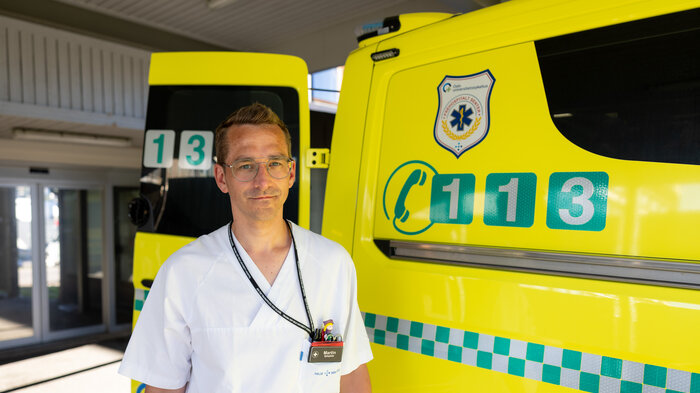 Martin Andersen akuttmottaket Kongsvinger