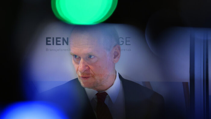 Bildet viser Henning Lauridsen i Eiendom Norge.