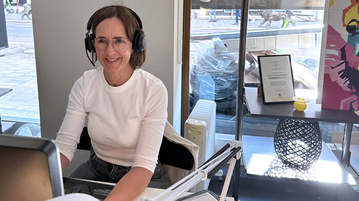 Bilde viser kreftsykepleier Benedikte Sætreng Eriksen