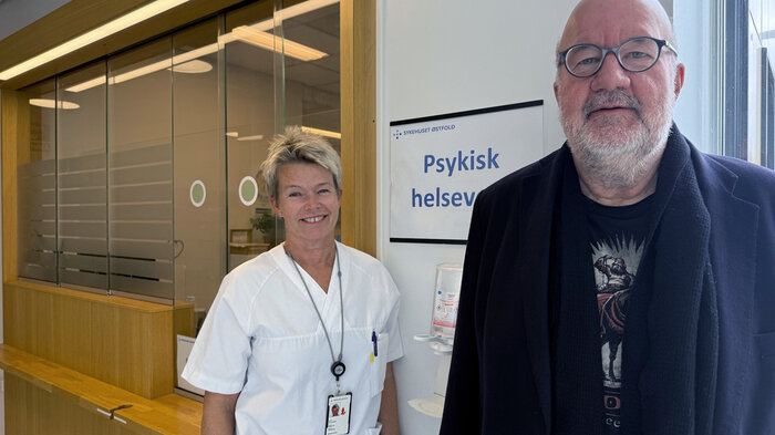 Bilde av Birgitte Ystehede og Kim Larsen