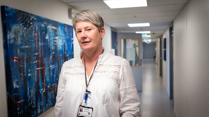 BIldet viser Lisbeth Østby