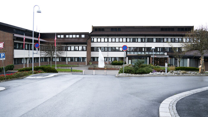 Bilde av rådhuset i Karmøy kommune