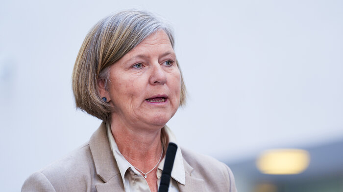 Bildet viser Legepresident Anne-Karin Rime