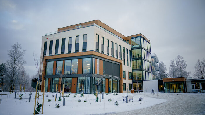 bilde av norske sanitetskvinners helsehus på lørenskog
