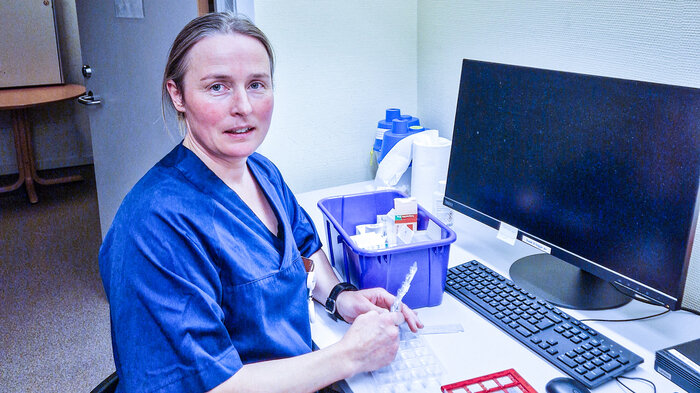 Bildet viser Anna Evensen