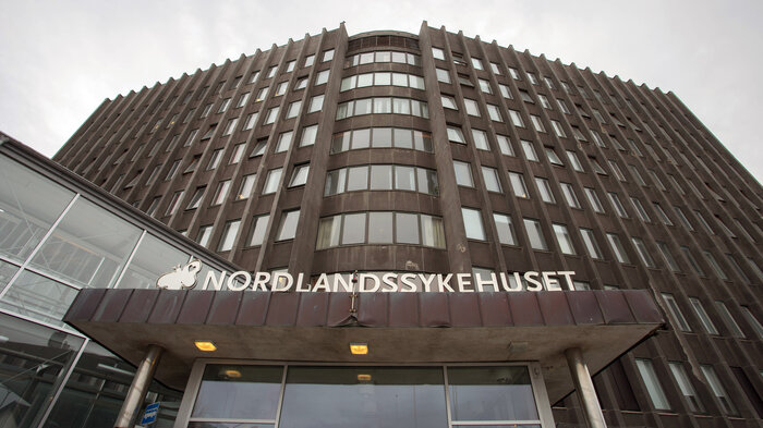 Bildet viser Nordlandssykehuset