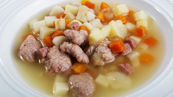 Bildet viser en skål med sodd Bildet viser en skål med sodd