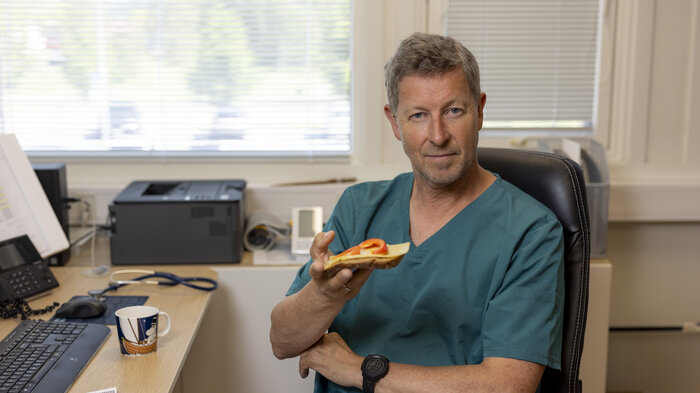 bildet viser Helge Einar Lundberg