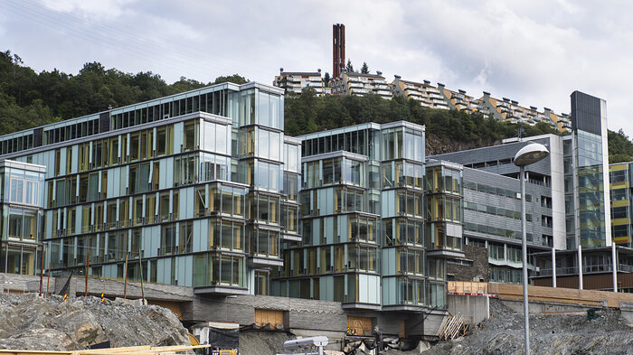 Bildet viser Haukeland universitetssjukehus.