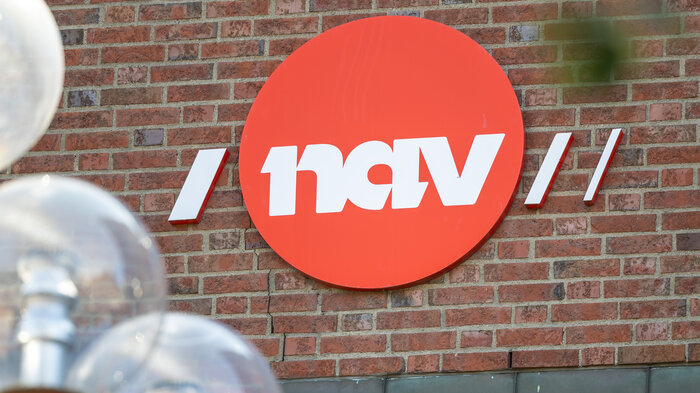 Bildet viser Nav-skilt