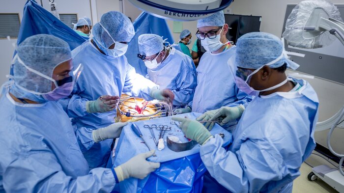 Bilde fra operasjonssal