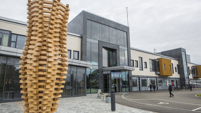 Bildet viser Nordlandssykehuset i Vesterålen.