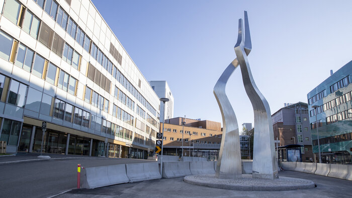 Bildet viser Universitetssykehuset Nord-Norge i Tromsø. 