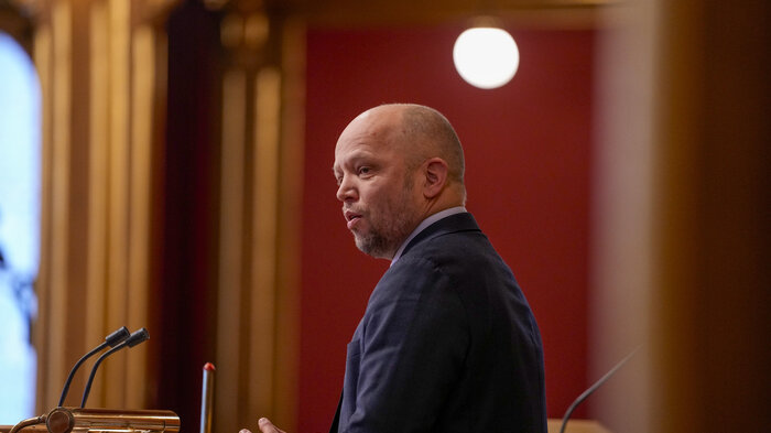 Bildet viser Trygve Slagsvold Vedum.