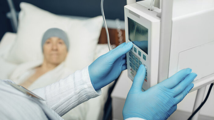 bilde av kreftpasient