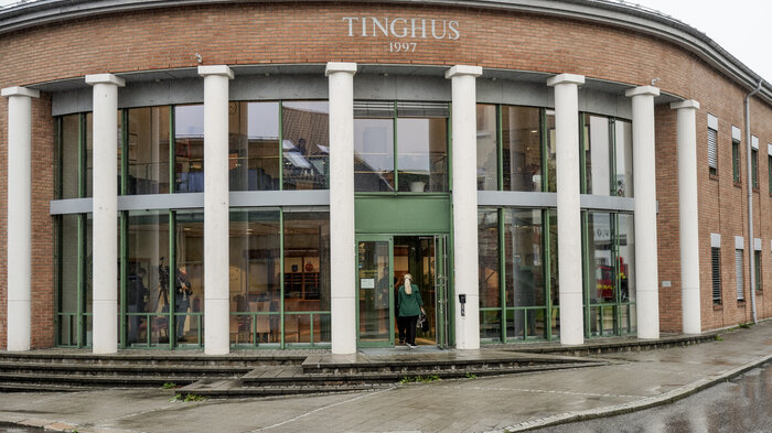 Bildet viser Søndre Østfold tingrett i Sarpsborg.