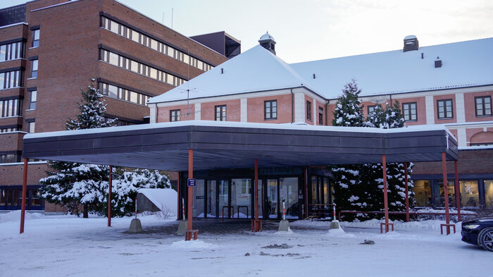 Bildet viser sykehuset i Elverum.