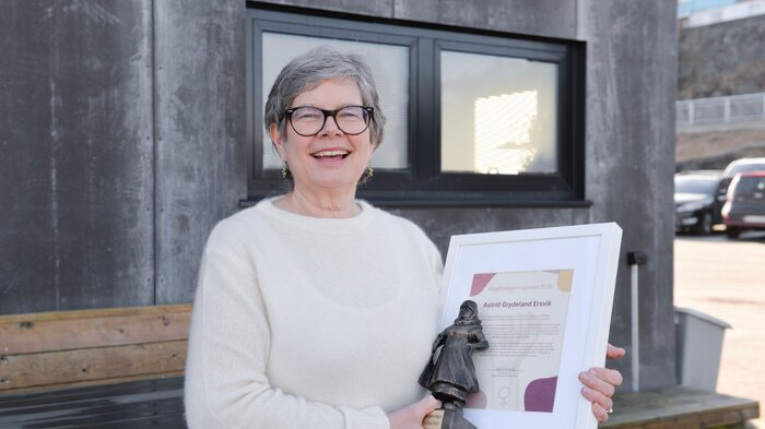 Astrid Grydeland Ersvik Bildet viser Astrid Grydeland Ersvik