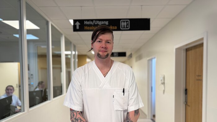 Bildet viser Gøran Johansen