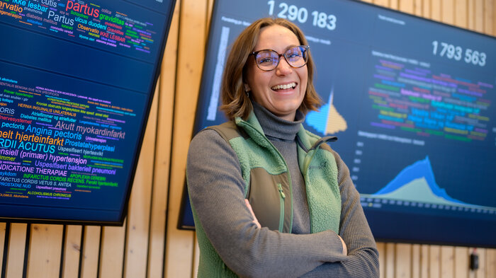 Bildet viser Gina Helstad.