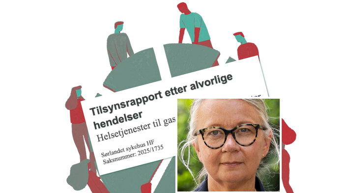 bilde av nina melvold og rapporten