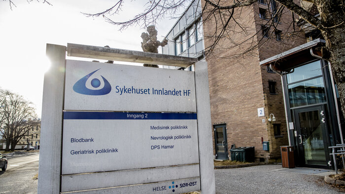 bildet viser Sykehuset Innlandet