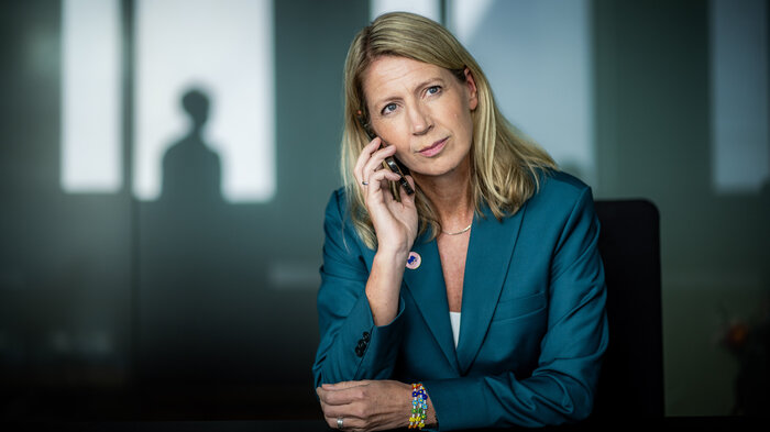 Bilder viser barneombud Mina Gerhardsen.