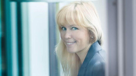 Bildet viser et portrett av Ida Giske