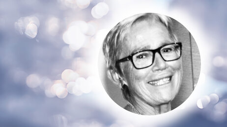 Bilde viser minneord May Solveig Fagermoen