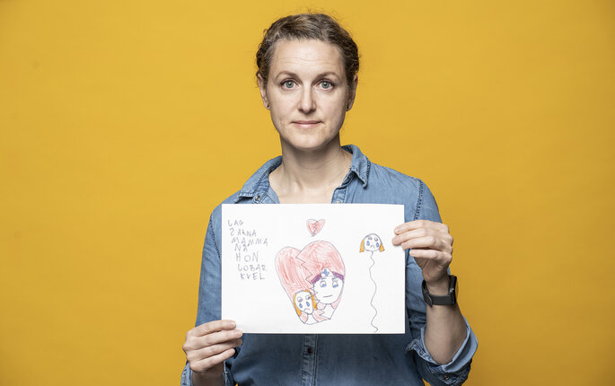 Bildet viser den svenske sykepleieren Carin Lhotsky Andersson