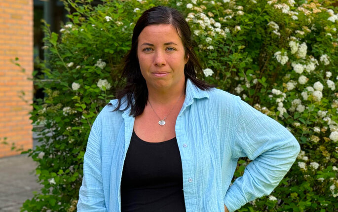 Bildet viser Birgitte Nesland