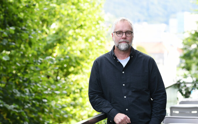 bildet viser HTV i Bergen, Jostein Storsæter