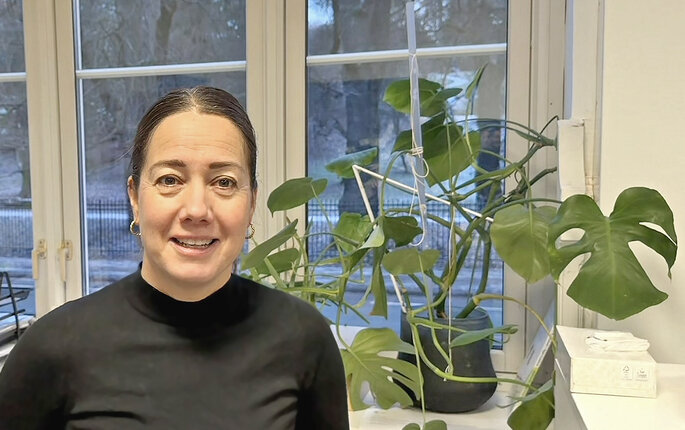 bilde av elin storvik-olsenl helsesykepleier på vahl skole i oslo