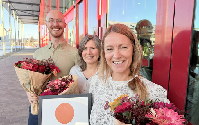 bilde av kristian gjestrum, kari bjerkreim, karianne roland persson