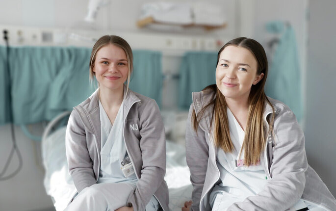 Nina Bartok og Julie Eidesmo Nina Bartok og Julie Eidesmo